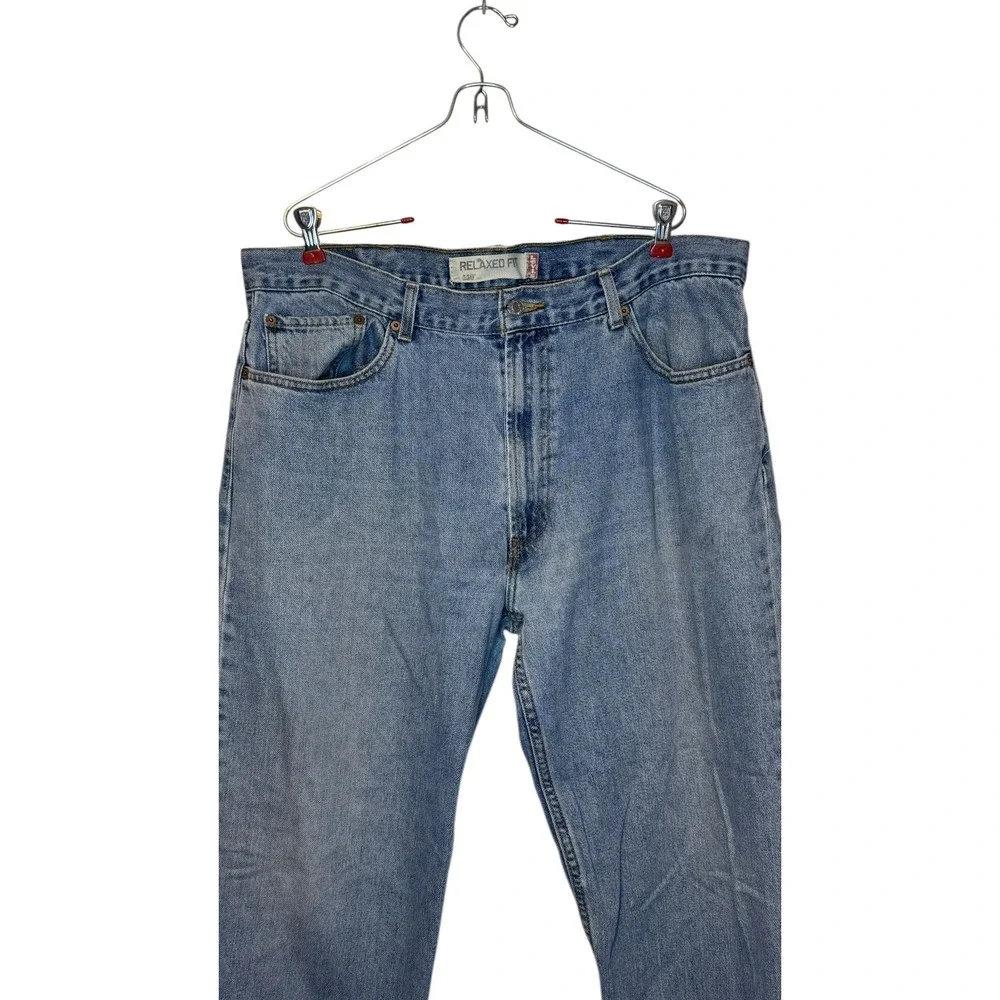 Levi's Men's Jeans‎ Vintage 550 Relaxed Fit Straight Denim Light Wash Blue 38X33